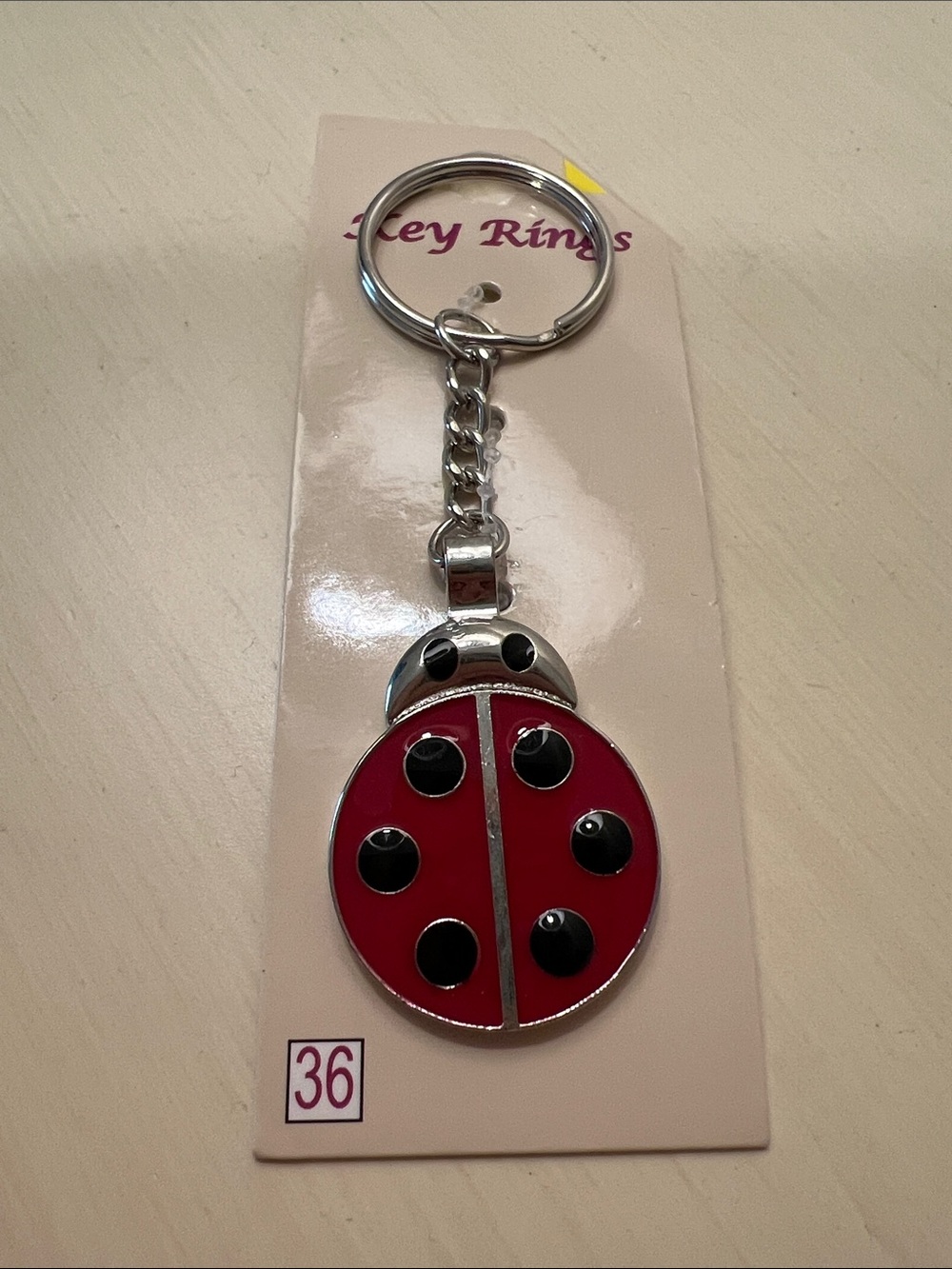 Key Ring Ladybug - Picture 2 of 2